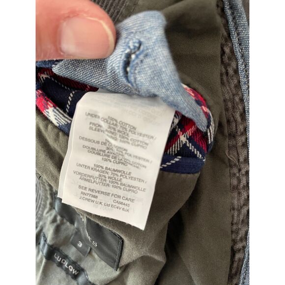 ~ Crewcuts Boys' 3 yrs Corduroy Ludlow Blazer Gray Grey Soft Pockets Warm Boy's - Picture 14 of 16